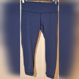 LULULEMON Emperor Blue Cropped Leggings